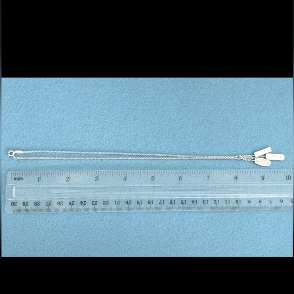 Tiffany 1837 Elements 3-bar Dangle Pendant Necklace Retired HTF - Picture 8 of 8